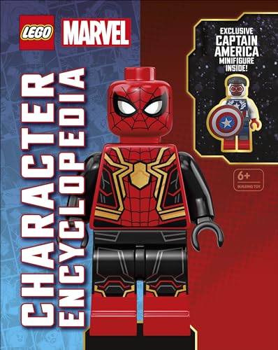 Lego Marvel Character Encyclopedia: With Exclusive Captain America Minifigure