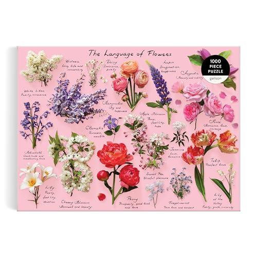 Language of Flowers 1000 Piece Puzzle