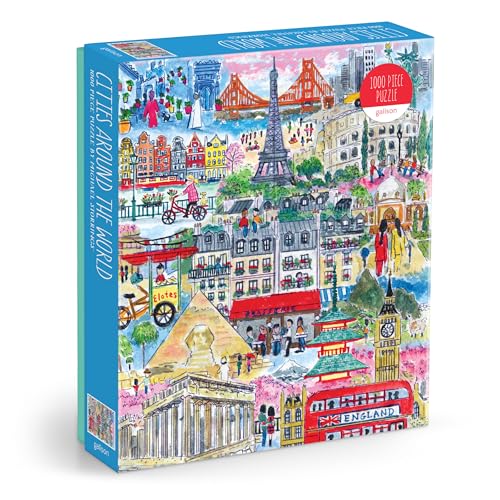 Michael Storrings Cities Around the World 1000 Piece Puzzle