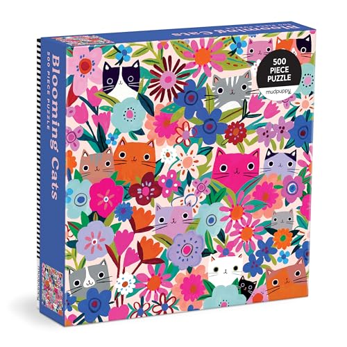 Blooming Cats 500 Piece Family Puzzle