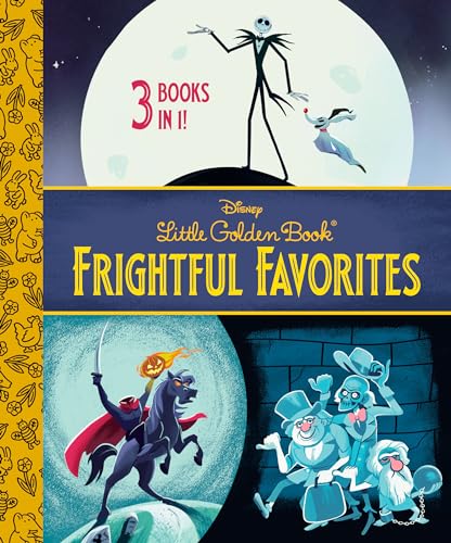 Disney Little Golden Book Frightful Favorites (Disney Classic)