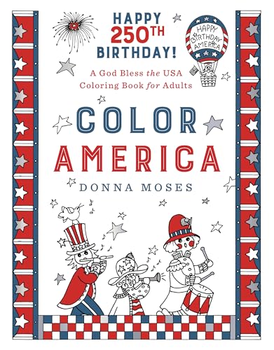 Color America: A God Bless the USA Coloring Book
