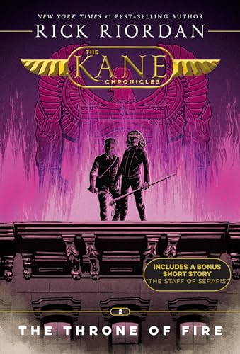 Kane Chronicles, The, Book Two: Throne of Fire, The-Kane Chronicles, The, Book Two (New Cover)