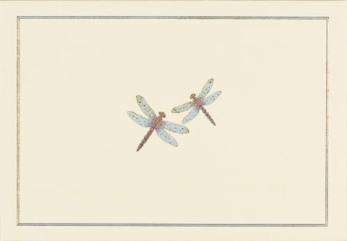 Note Card Blue Dragonflies