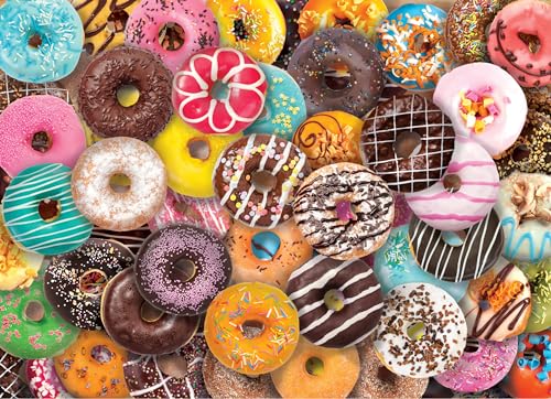 Donuts 500 Piece Jigsaw Puzzle