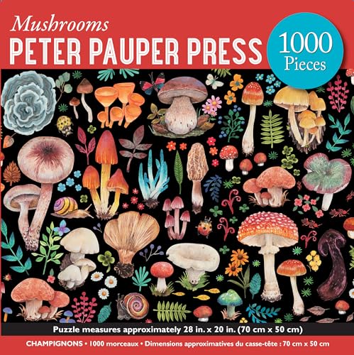 Mushrooms 1000-Piece Jigsaw Puzzle