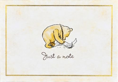Winnie-The-Pooh Note Cards (14 Cards, 15 Self-Sealing Envelopes)