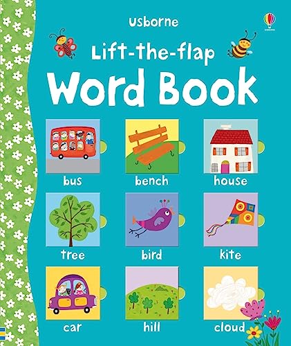 Lift-The-Flap Word Book: A Kindergarten Readiness Book for Kids