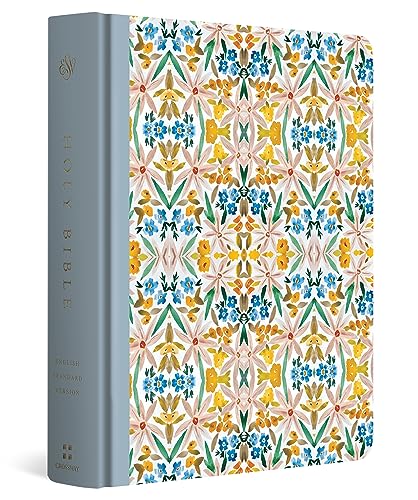 ESV Single Column Journaling Bible, Artist Series (Cloth Over Board, Jessica Dennis Bush, Flourish)