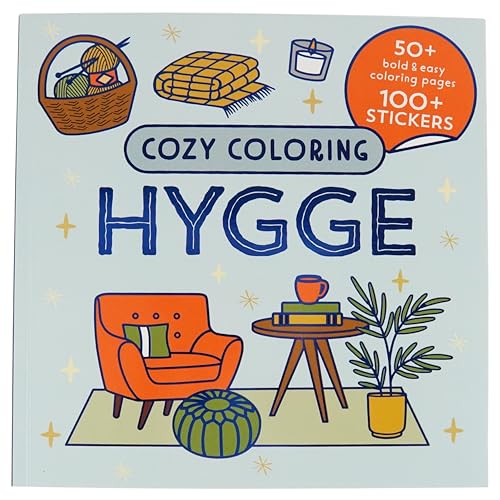 Cozy Coloring Hygge: With Stickers