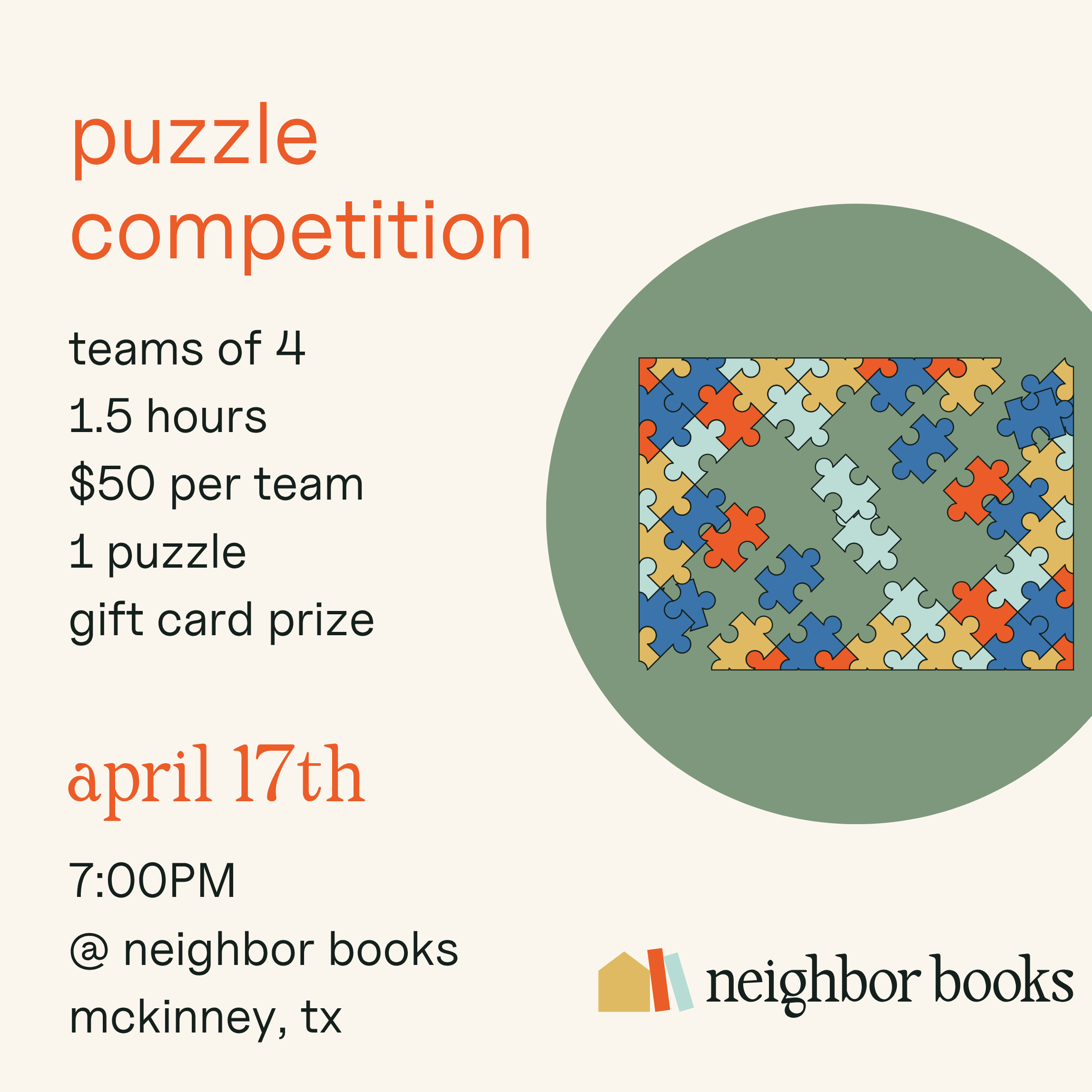 april 17th puzzle night