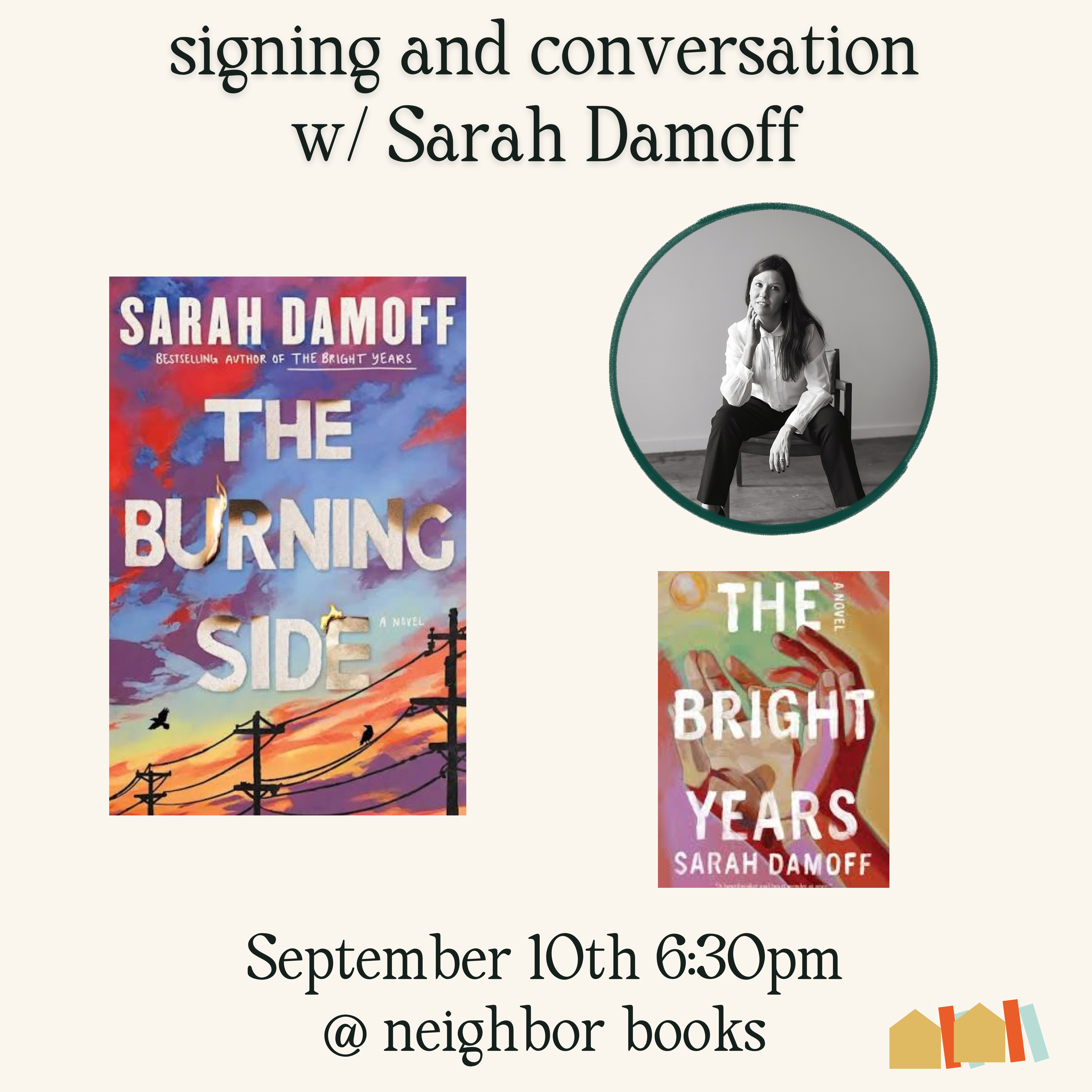 Sarah Damoff Author Visit RSVP