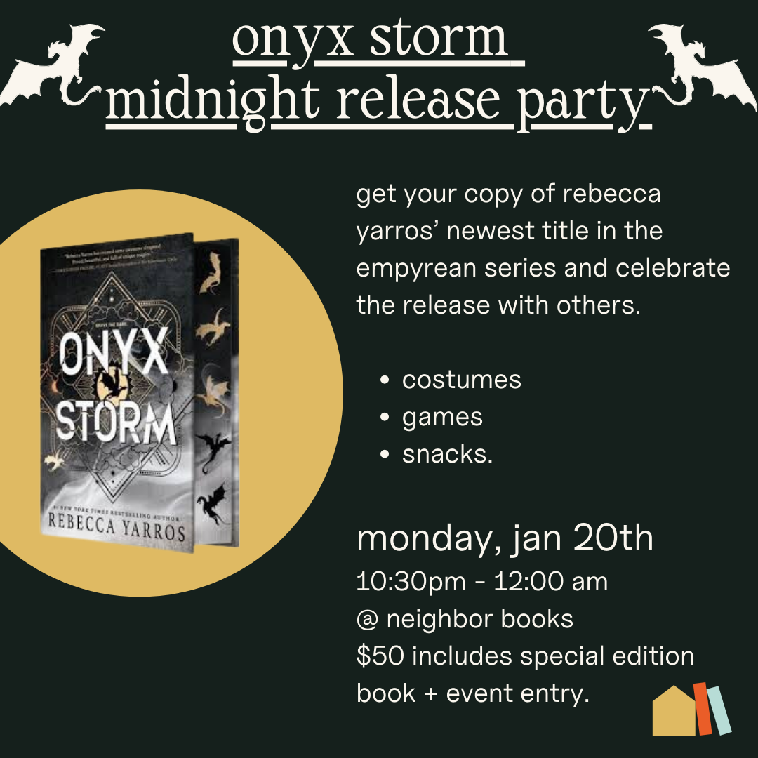 Onyx Storm Release Party + PreOrder