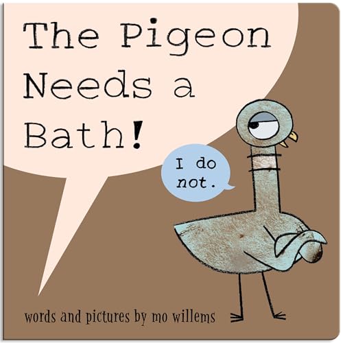 Pigeon Needs a Bath! (Board Book)
