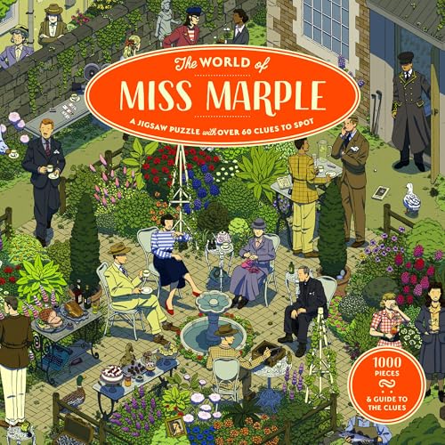 World of Miss Marple 1000 Piece Puzzle: 1000 Piece Jigsaw