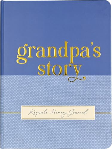 Grandpa's Story - A Guided, Keepsake Memory Journal (Deluxe, Hardcover Edition)
