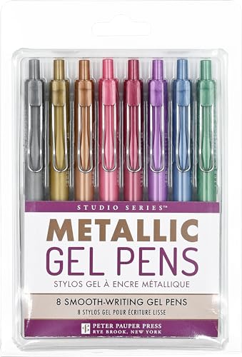 Studio Series Metallic Gel Pens (Set of 8)