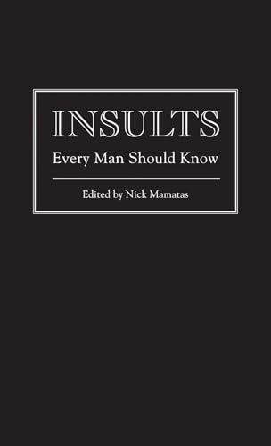 Insults Every Man Should Know