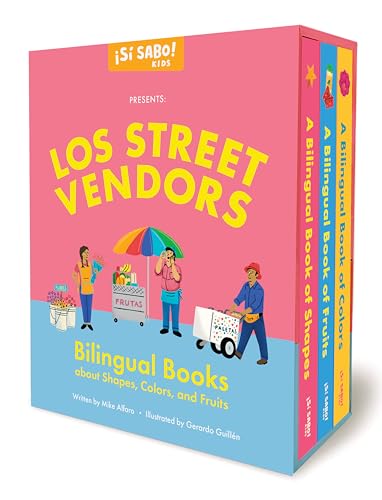 Los Street Vendors: Bilingual Book Set about Shapes, Colors, and Fruits