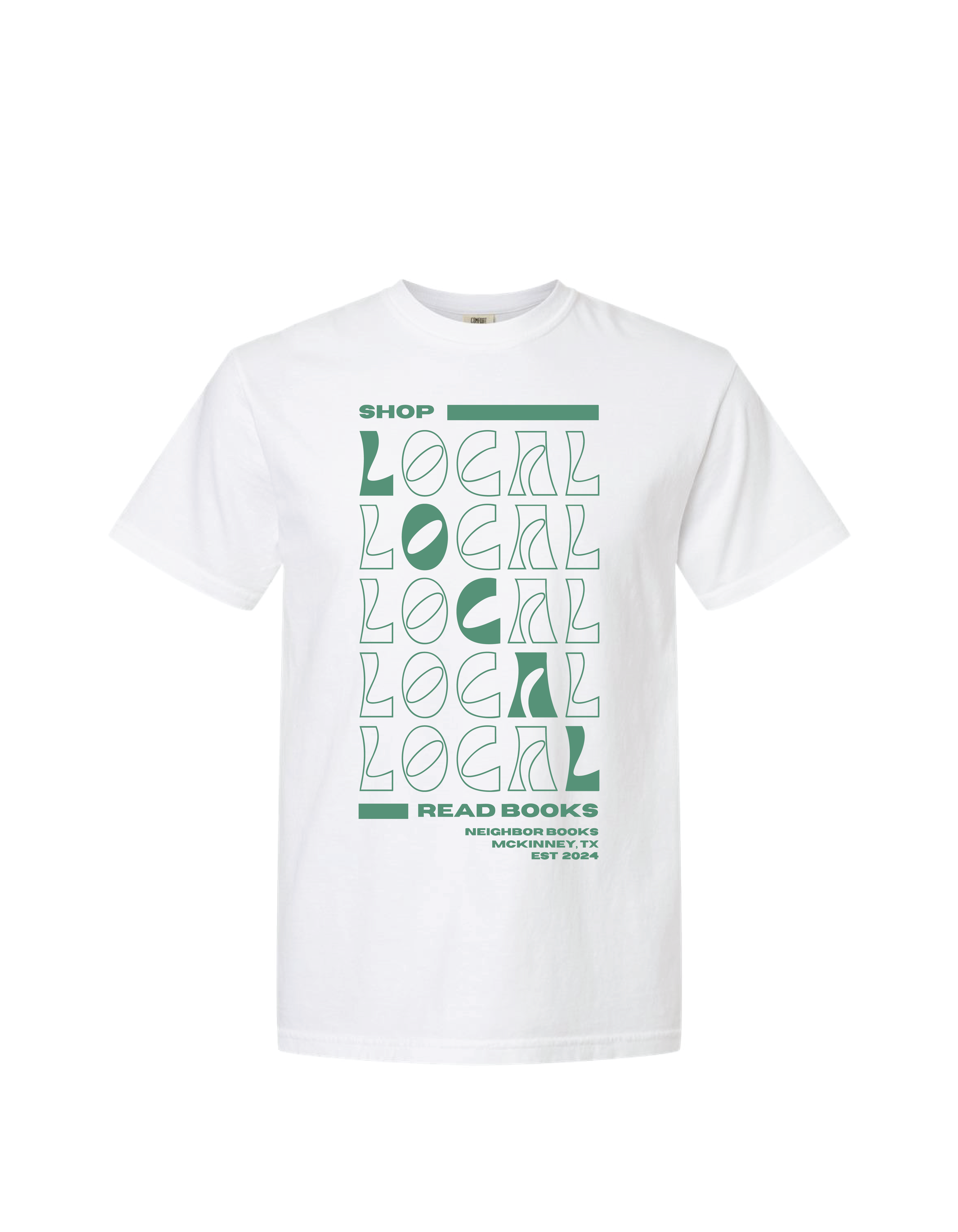 Read Books Shop Local Shirt (Pre Order!)
